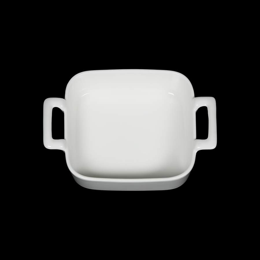 CORONE White Форма фк67 д/запекания с двумя ручками 130х130х40мм