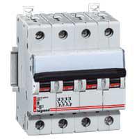 *Авт. выключатель  DX СТ 4Р   6А   Leg 3489