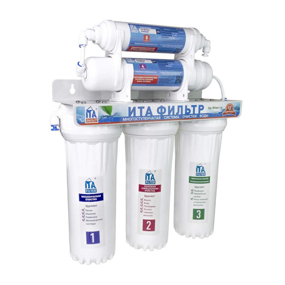 Питьевая система ITA  F10520  Онега-5ст-Антибактериальный