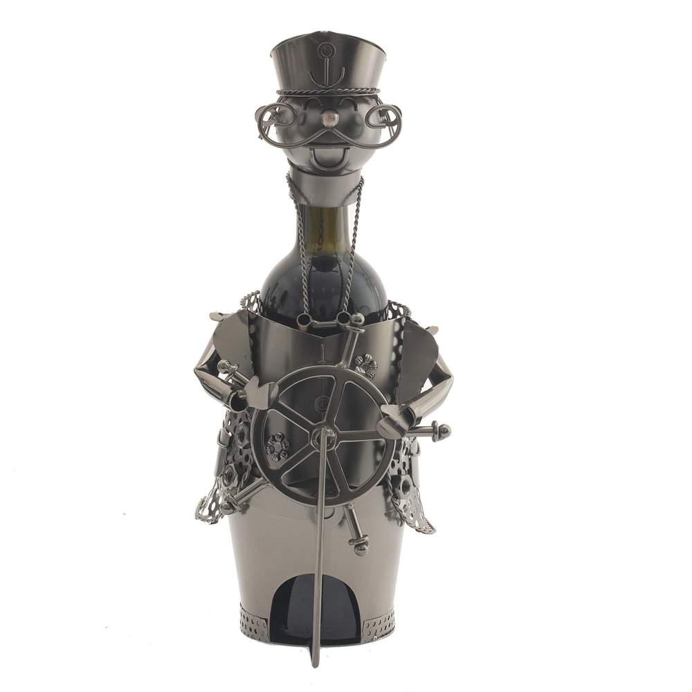REMECO COLLECTION Подставка под бутылку 724687 Капитан L14 W16 H20см