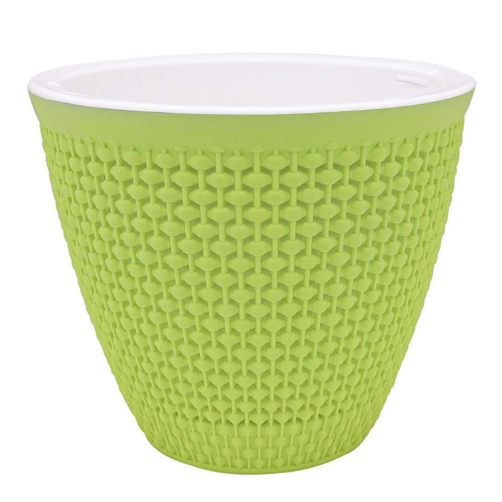 Горшок  Ротанг  2,25л  фисташковый  КШ-7952