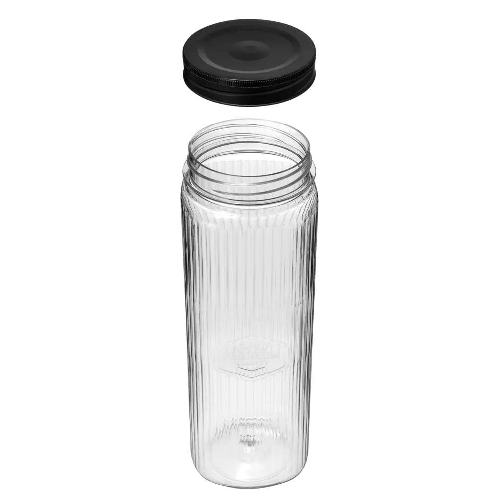 БЫТПЛАСТ Банка 440100313 Phibo Premium д/сыпучих 2000мл ПЭТ/полипропилен 95x95x283мм  