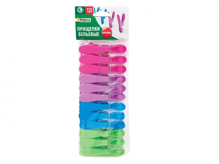 Прищепки  Прочные  12шт  402-529 / 172635