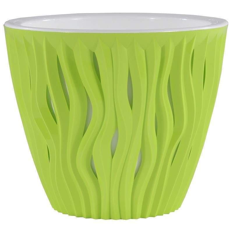 Горшок  Вдохновение 4,5л Фисташковый  КШ-7941