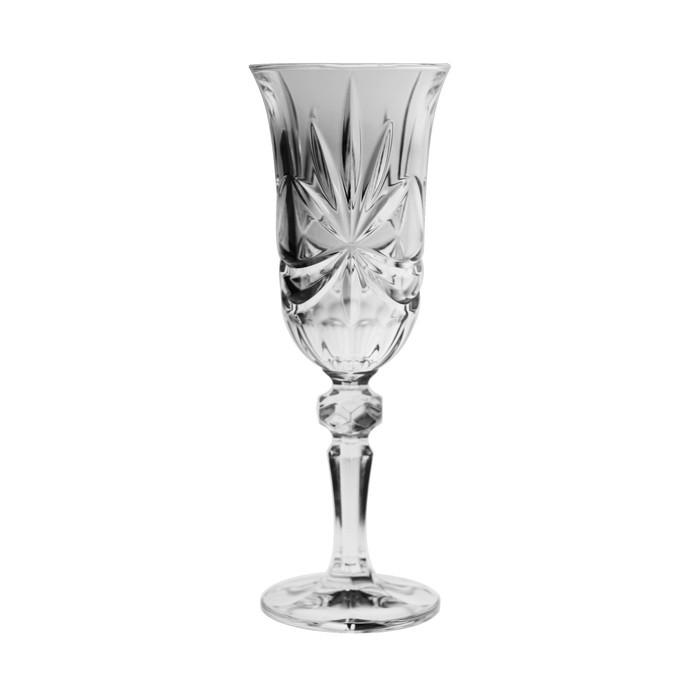 CRYSTAL BOHEMIA Набор Ribbon фужеры д/шампанского 150мл 6шт 12417/0/03900/150 БПХ954