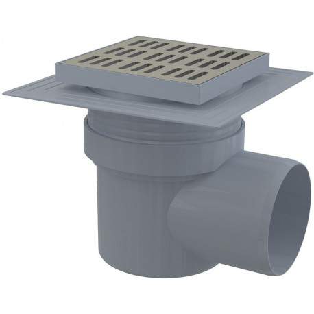 Трап сливной APV12  150х150/110 подв.боковая решетка,нерж.ст.