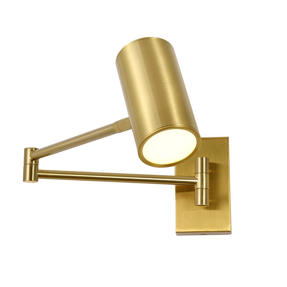 10282/1 Св-к настен. Escada LED*6W Brass
