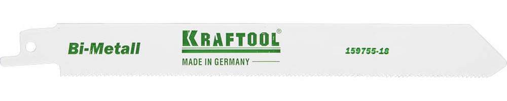 Полотно Kraftool S1122EF по металлу Bi-Metal 1.4мм 180мм  159755-18