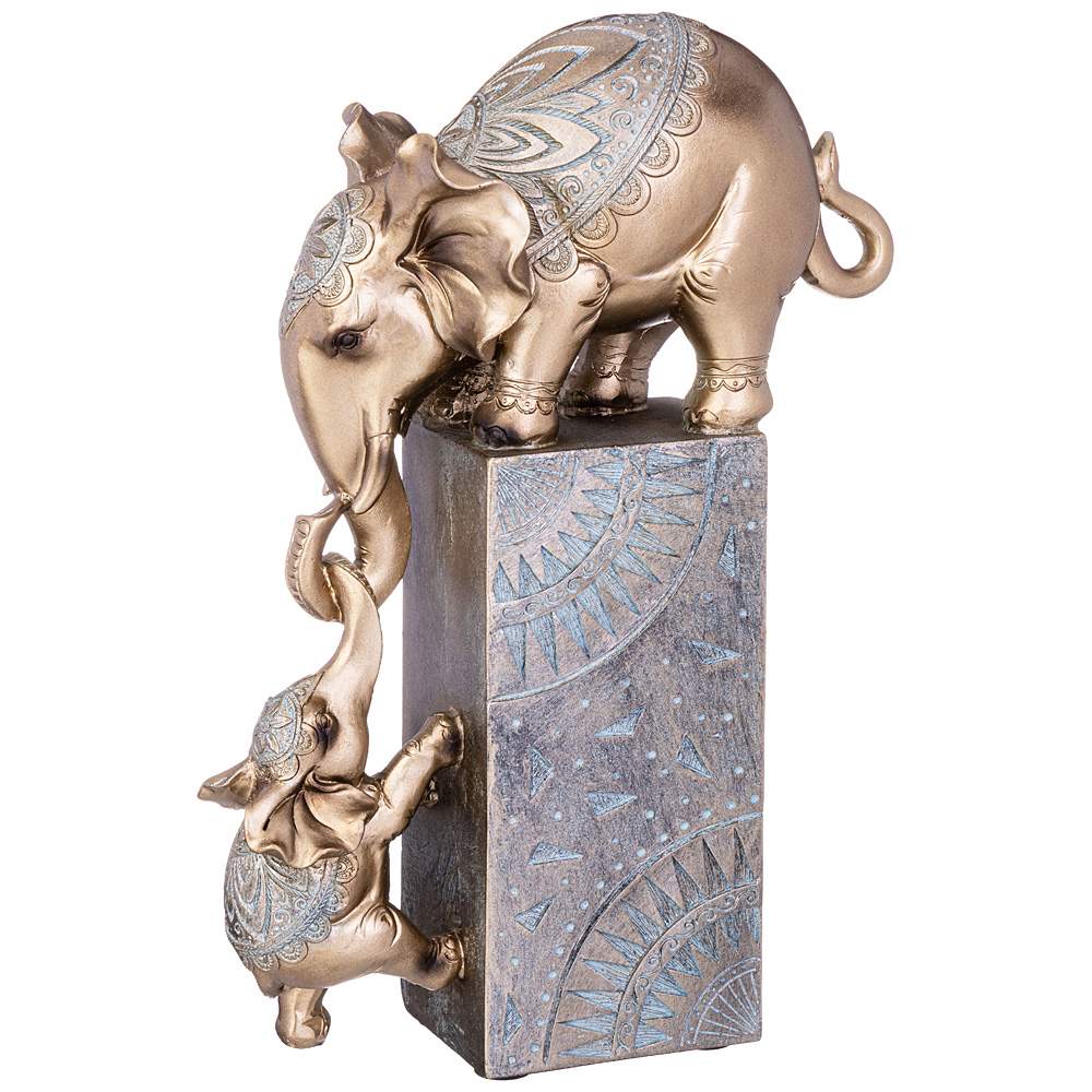 LEFARD Фигурка 79-217 Слоны 20х9х28см