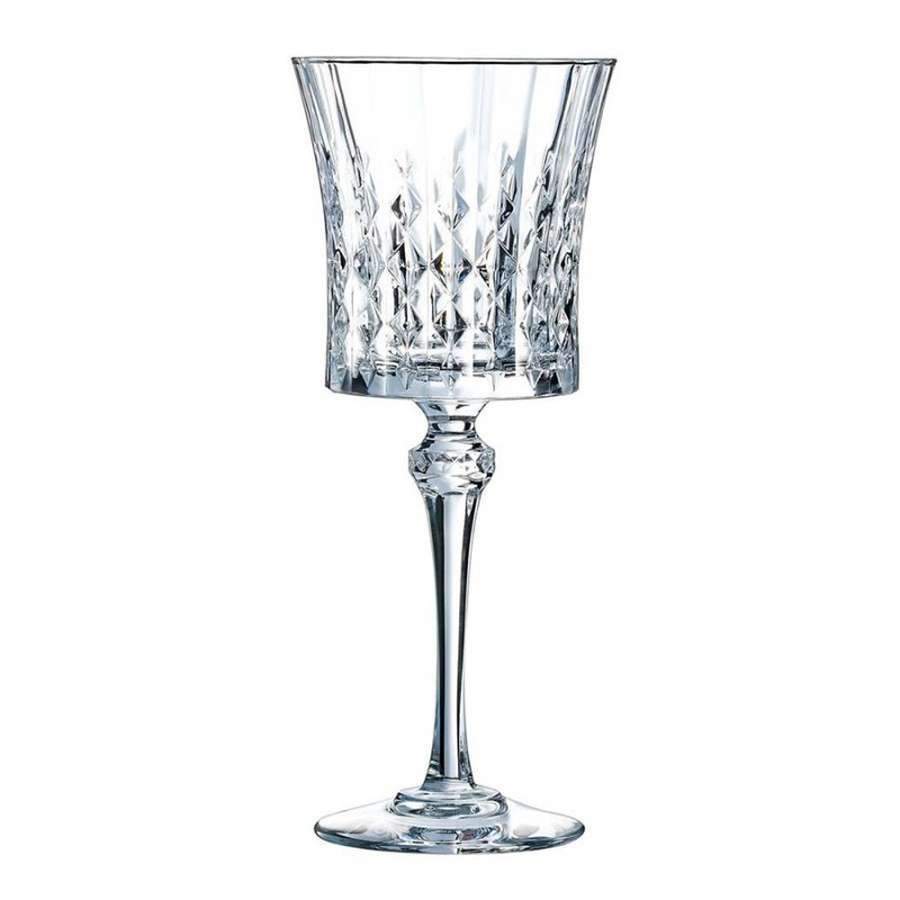 CRISTAL D'ARQUES Леди Даймонд Набор бокалов 270мл д/вина 6шт 57826