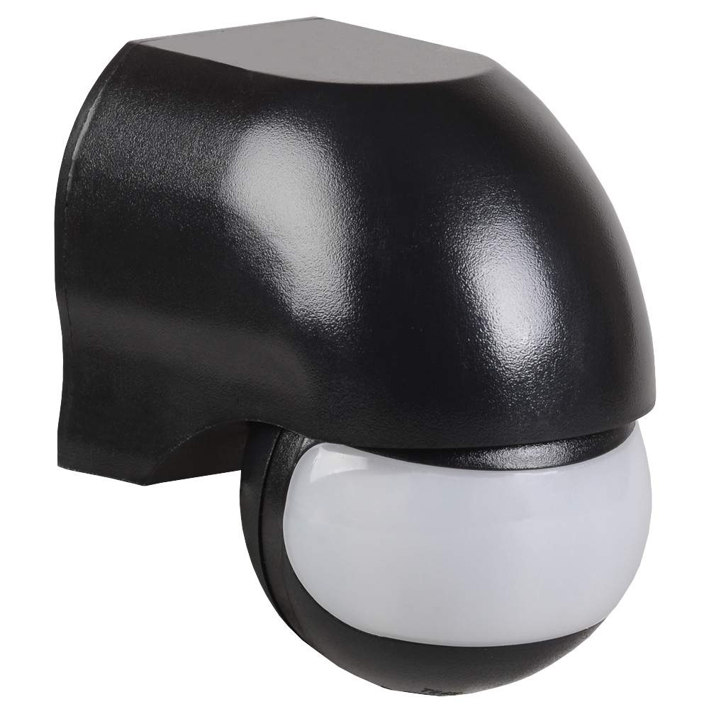 Детектор движения ДД 010  1100Вт угол. обз. 180град. дальн.10м IP44 черн. ИЭК LDD10-010-1100-002