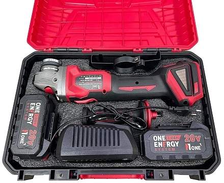 УШМ NUMBER ONE  AG125-20/3.0-PRO бесщет.аккум.3,0Ач 125мм