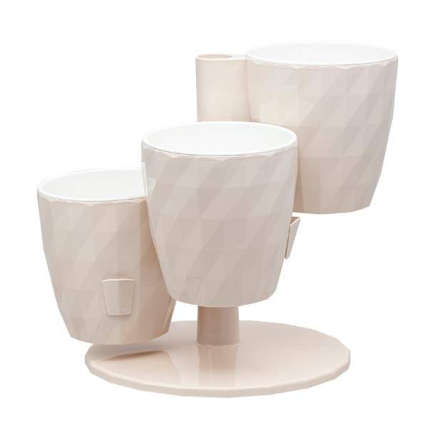 Кашпо  RUBY  Трио  Пудровый  КШ-5441