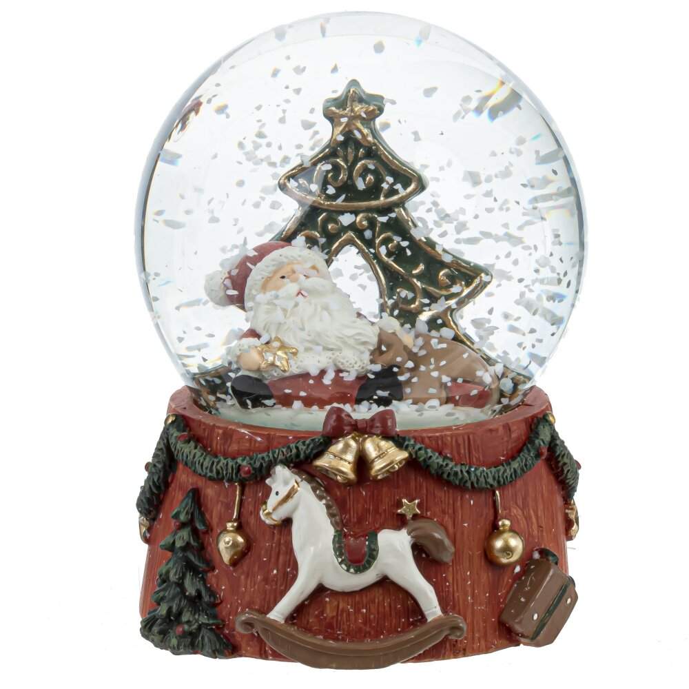 REMECO COLLECTION Фигурка 812439 Шар водяной Дед Мороз 6,5х6,5х9см