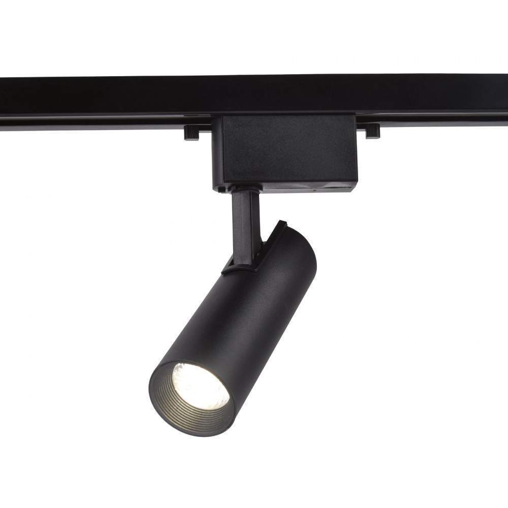 Св-к GL5858 трековый однофаз.светод. BK черный LED 10W 4200K 24