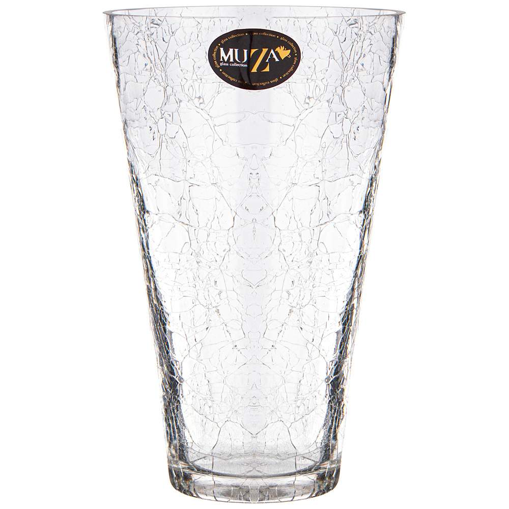 MUZA Ваза 380-645 Cracle h24см конус