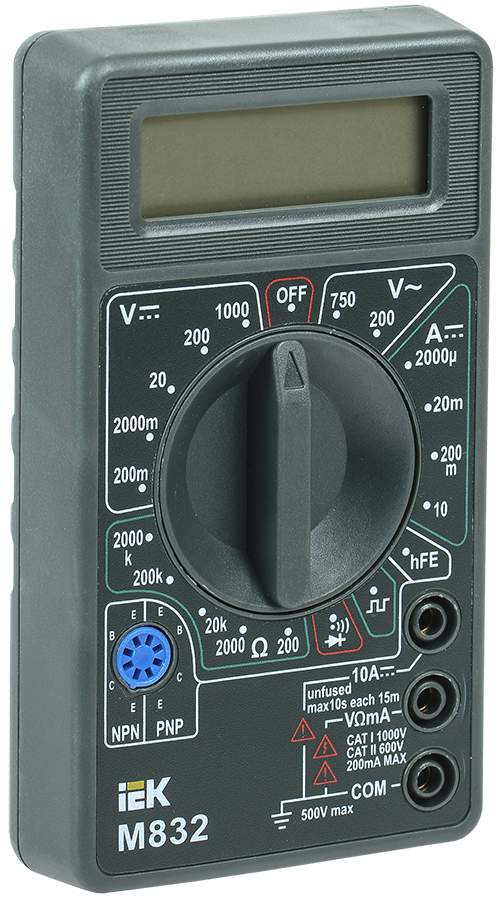 Мультиметр IEK Universal  M832  TMD-2S-832