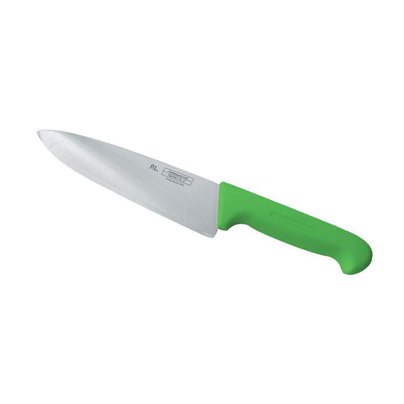 P.L. Proff Cuisine Нож 73024527 25см зеленая ручка Шеф KB-3801-250-GR201-RE-PL