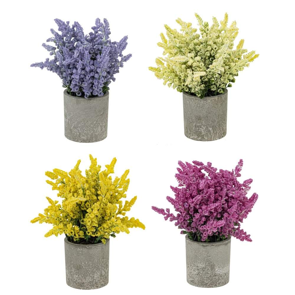 REMECO COLLECTION Композиция цветочная 814056 Лаванда 15х15х21см