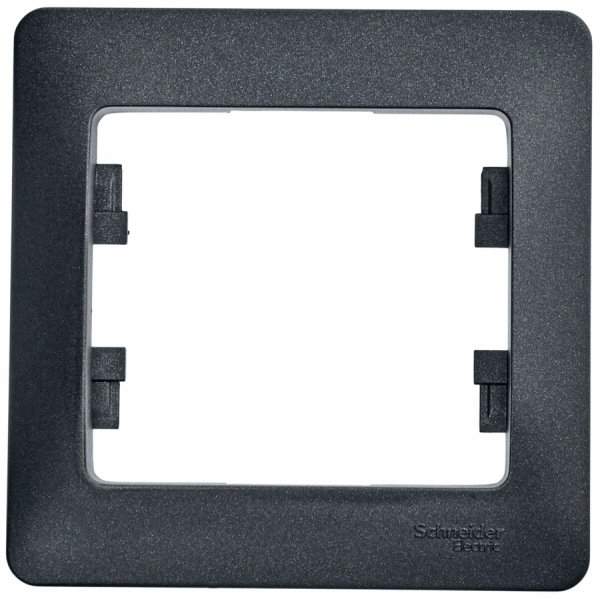 Рамка SE Glossa  Графит 1-я  SE GS001301  