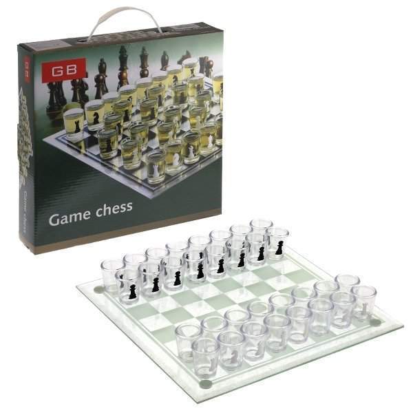 REMECO COLLECTION Игра настольная (питейная) Шахматы L27 W27 H4см 241726
