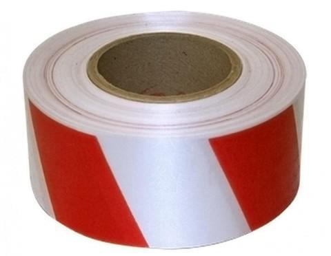 Лента сигнальная полимер. светоотражающая 50х100м  3471