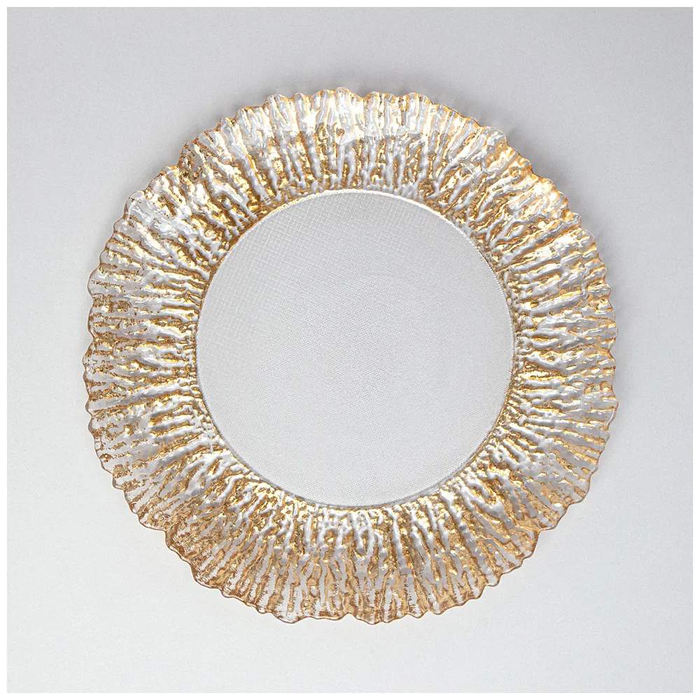 LEFARD Bohemia Gold Тарелка 338-118 обеденная d27см 
