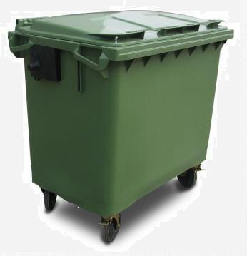 Контейнер 1100л /пластик/ для ТБО