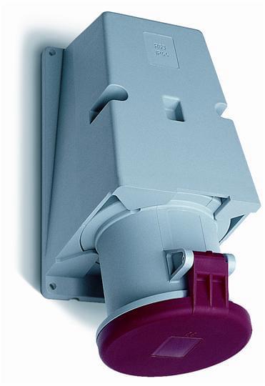 Розетка нар/уст.63А 3Р+Е IP44 ABB 2CMA167498R1000/31056  363RS-6