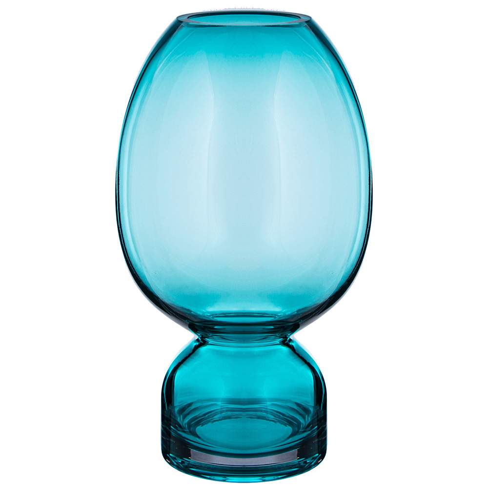 BRONCO Ваза 694-062 D`Arte Blue 13х13х23см