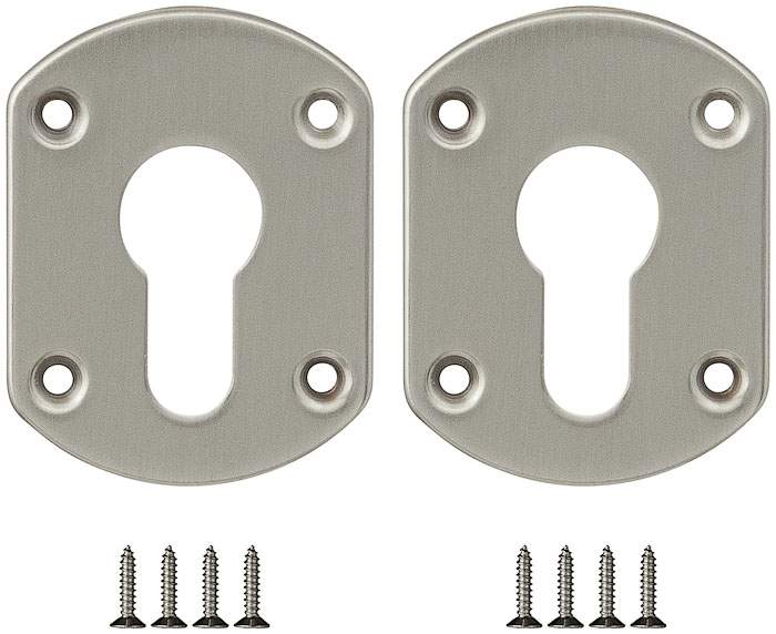 Декоративная накладка ESC031-SN-3 Мат.никель на цилиндр (2шт)