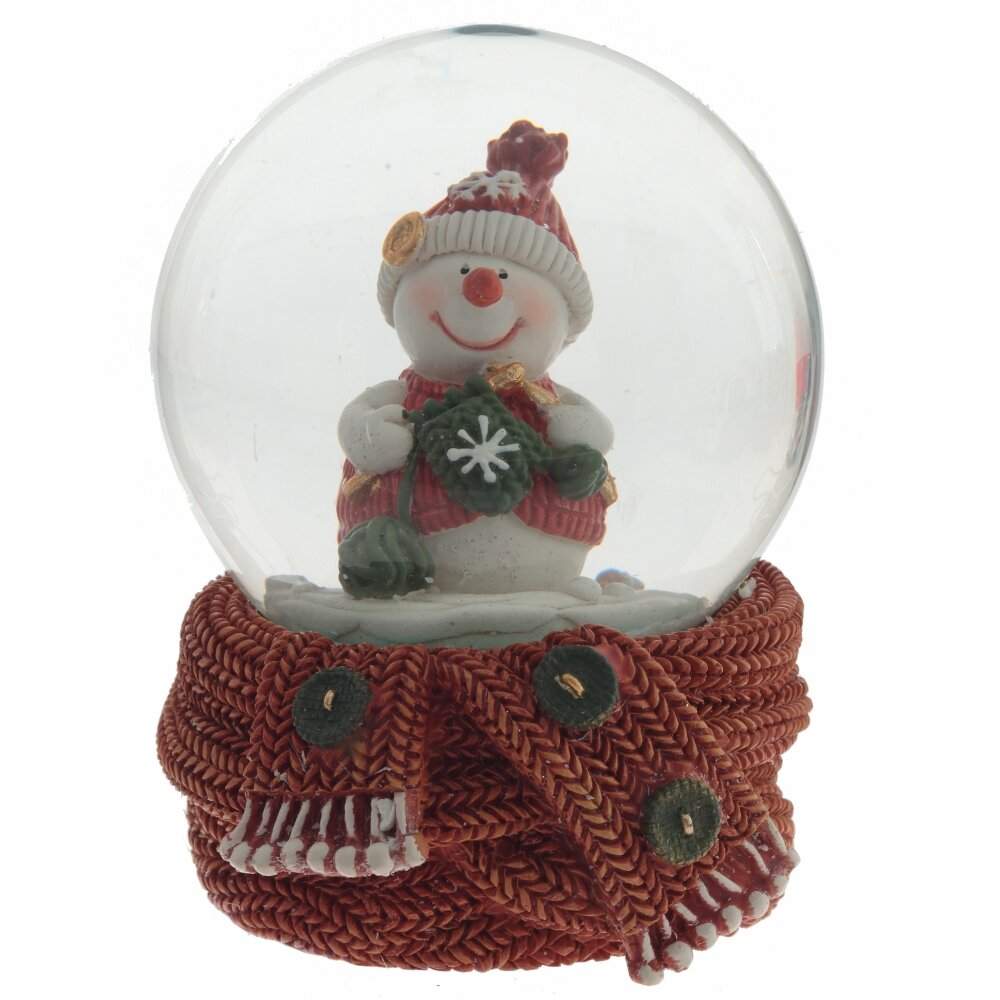 REMECO COLLECTION Фигурка 812444 Шар водяной Снеговик-Добряк 6,5х7х8,5см