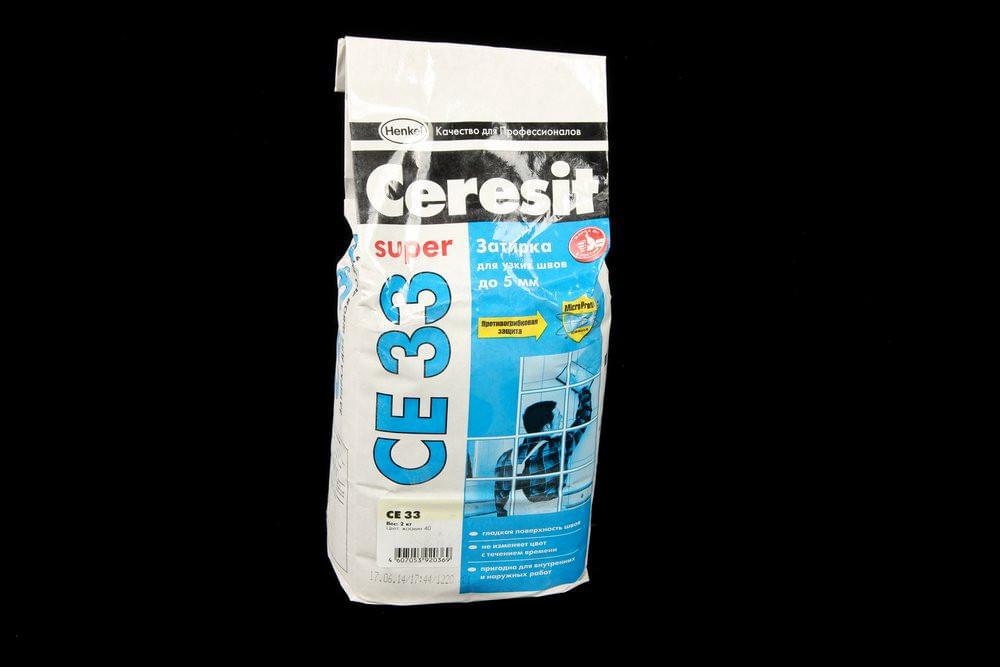 Затирка Ceresit CE33 S №40 жасмин  2-5мм (2кг)  790888