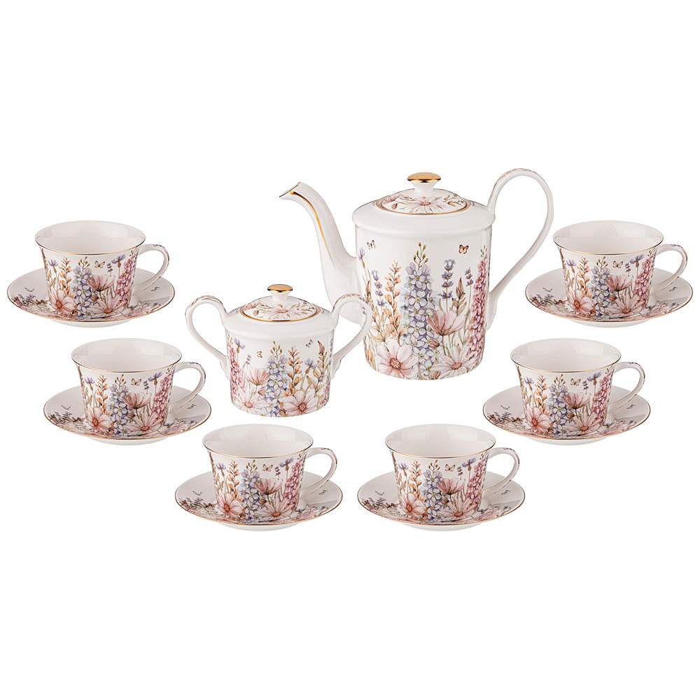 LEFARD Сервиз чайный 760-708 14пр/6перс Дворцовый парк