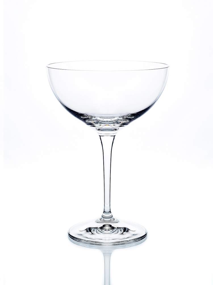 CRYSTALEX BOHEMIA Кейт 40796/210 Набор бокалов д/шампанского 210мл 6шт (блюдце)