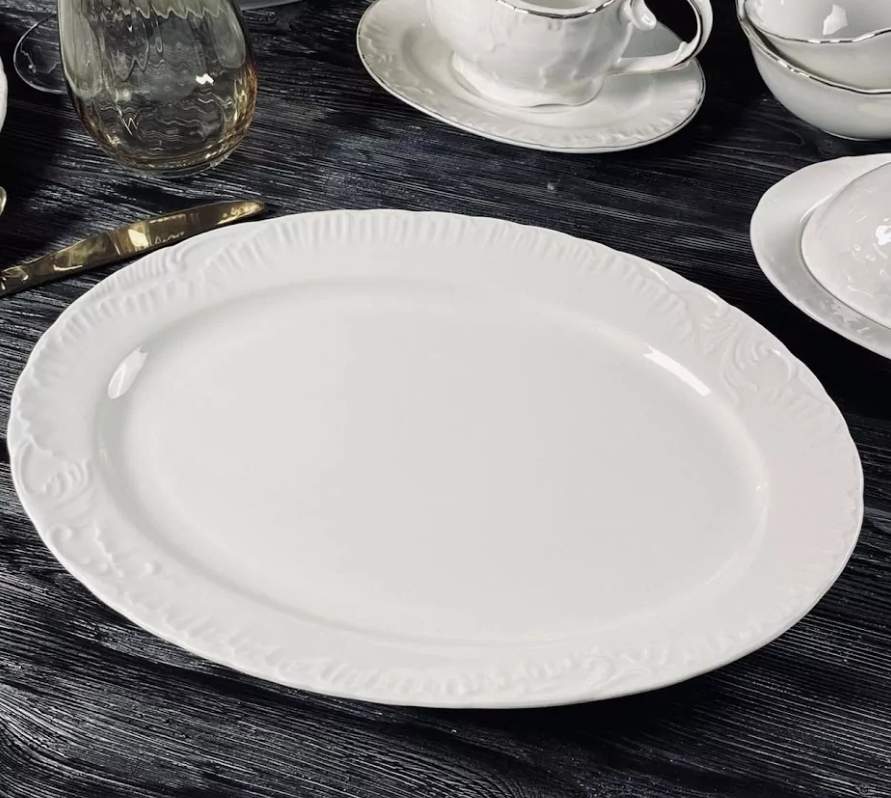 LENARDI Аврора Блюдо 305-026 овальное 30,5см  