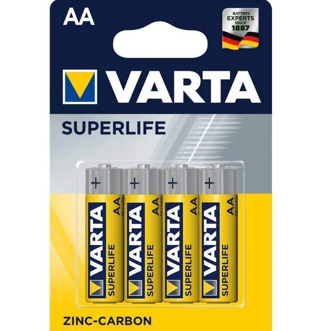Батарейка VARTA Superlife  AA  BL4  2006101414
