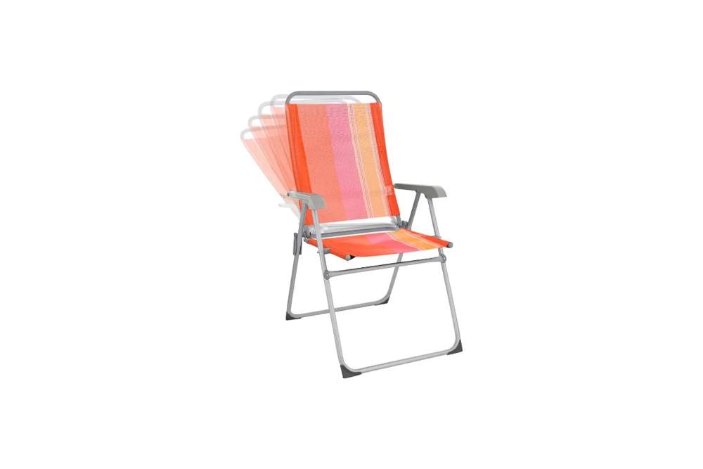 Кресло BOYSCOUT Orange 67х59х100см 5 положений,алюминиевый каркас 61176