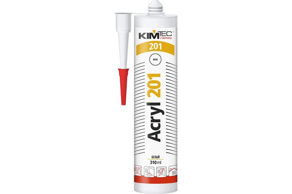 Герметик акриловый 201D KIM TEC 280мл 