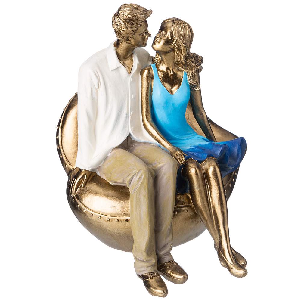 LEFARD Статуэтка 162-1048 Пара 15,5х14,5х17,5см