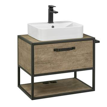 Тумба-ум. Лофт 65 Фабрик Дуб Кантри+Столешница Фабрик Дуб Кантри