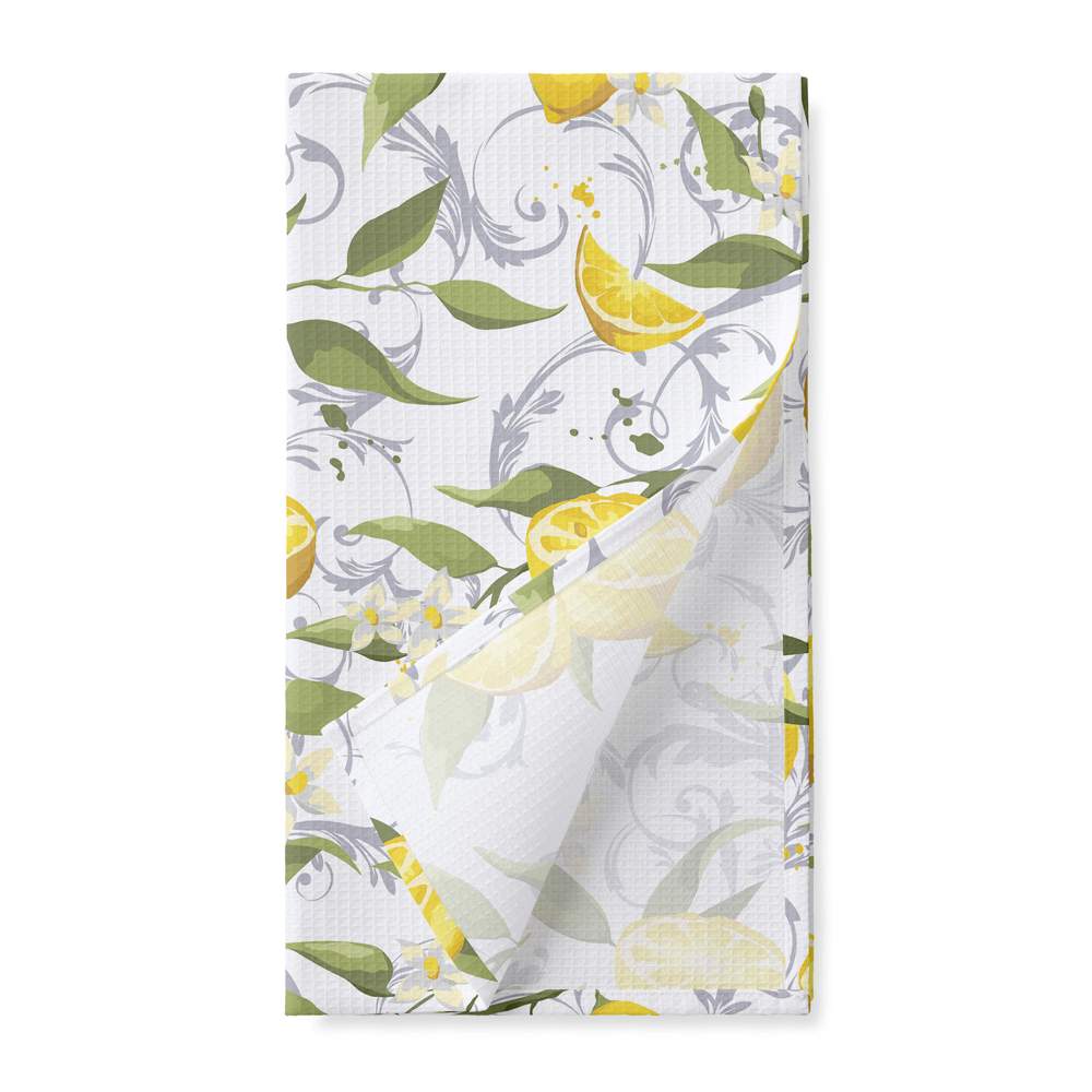 САМОЙЛОВСКИЙ ТЕКСТИЛЬ Полотенце 926802 Лимонная эстетика 40х70 вафельное 30007/1