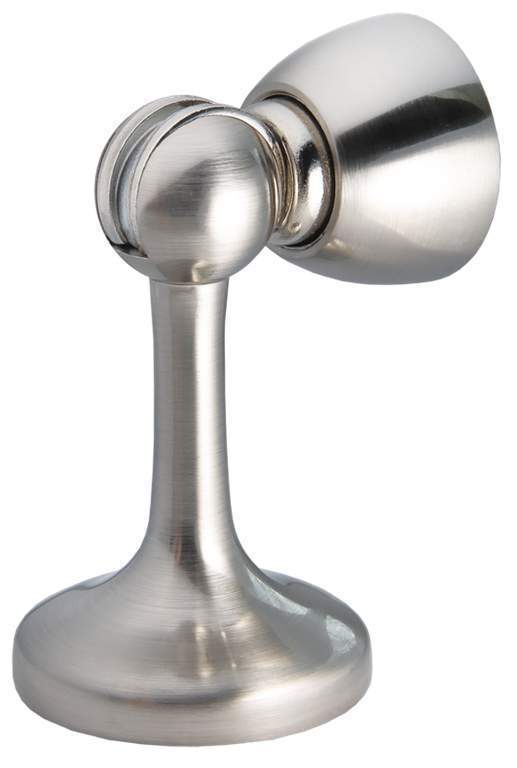 Ограничитель MORELLI дверной  MDS-3 SN белый никель