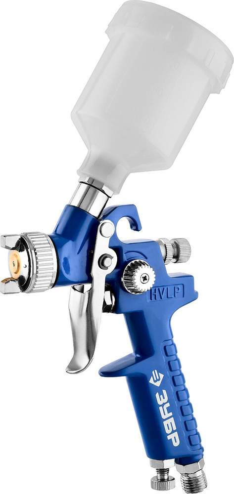 Краскопульт Зубр PRO 150 . 0.8мм, пневмат.с верхним бачком , Профессионал 06454-0.8