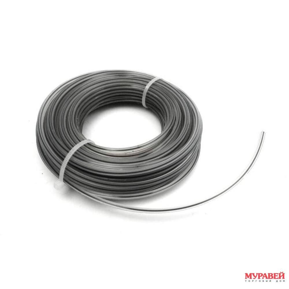 Леска WorkMaster ЛТ-2415RM триммерная круг с металлич. жилой 