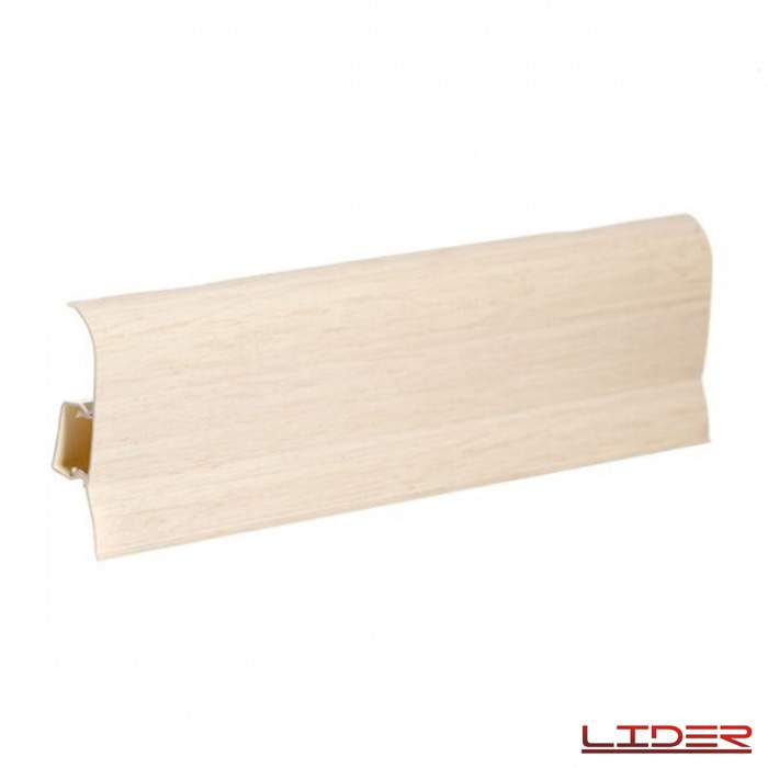 705M Плинтус мат. Дуб беленый 2500/75/24мм Лидер