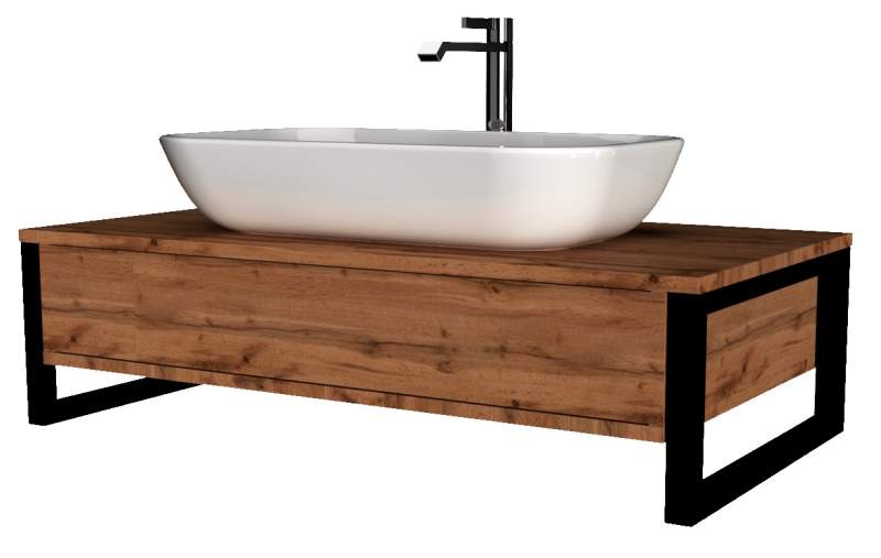 Тумба Grunge Loft 80П 1в.я. Дуб Вотан 