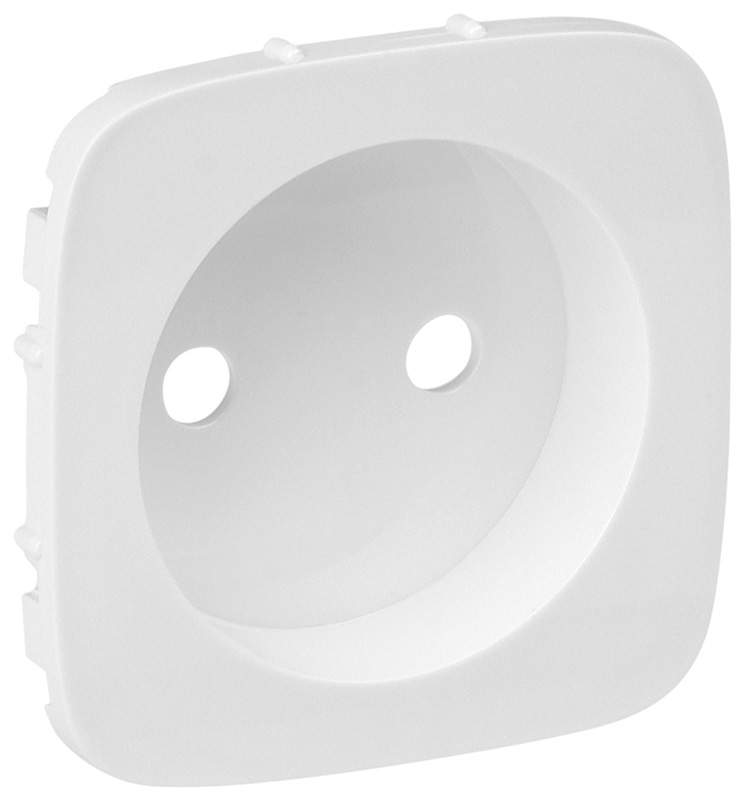 Накладка розетки VALENA ALLURE  Белая  754975  б/з