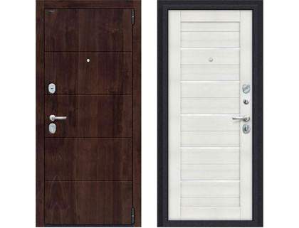 Дверь мет. Porta S-3 4/П22 Almon 28/Bianco Veralinda WW/Лунный камень 205*98 Прав.(кварт.)