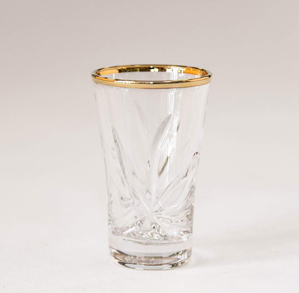 НЕМАН 900/43 золото Набор 5104/35гр стопки 6шт Цветок